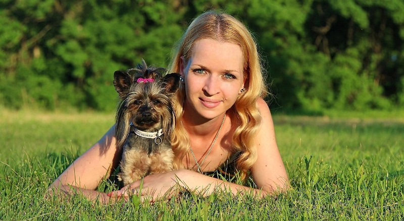 woman with her dog_New_Love_Times