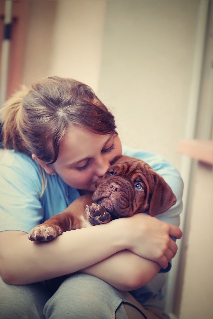 woman with her dog_New_Love_Times