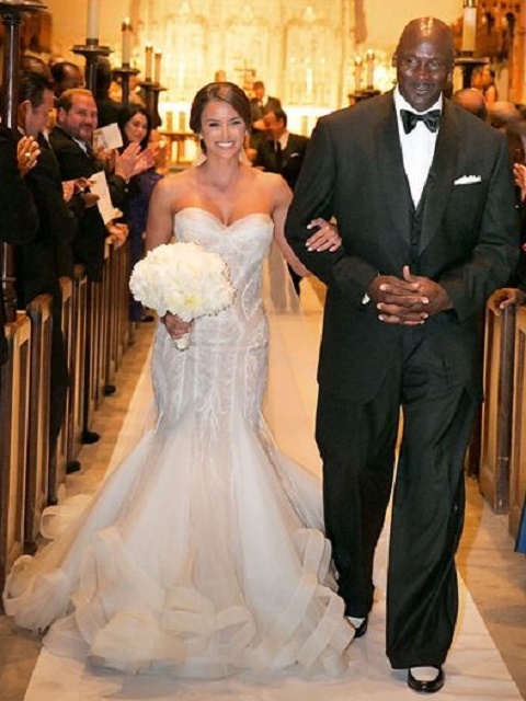 Michael Jordan and Yvette Prieto wedding