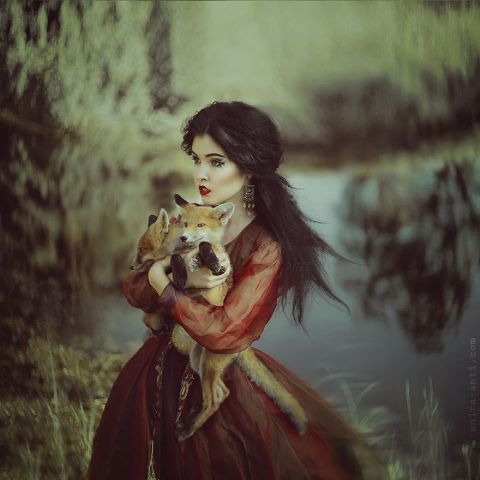 Anita-Antis-fairytale-photoshoot-of-women-with-animals-14