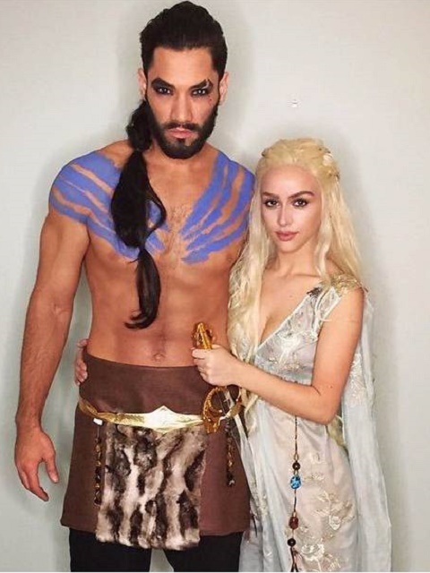 Khal Drogo and Daenerys Targaryen (Game of Thrones)