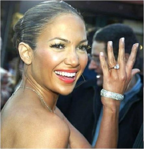 Jennifer Lopez engagement ring