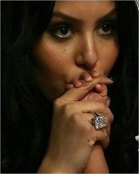 Vanessa Bryant engagement ring