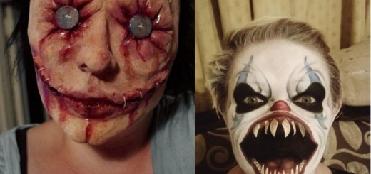 creepy halloween makeup