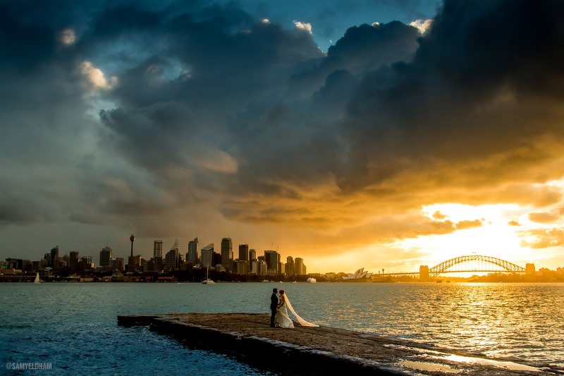 sam yeldham iconic wedding picture