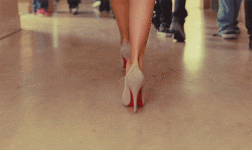 woman in heels