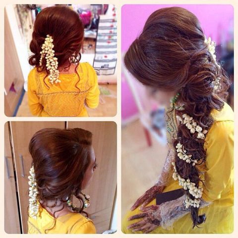 festive hairstyle