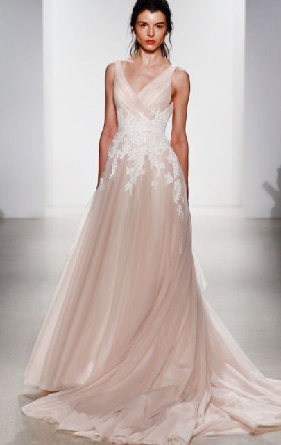 blush wedding dress hayley paige magic_New_Love_Times