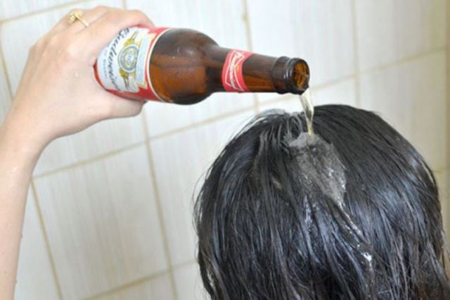 hair hacks beer for instant shine_New_Love_Times