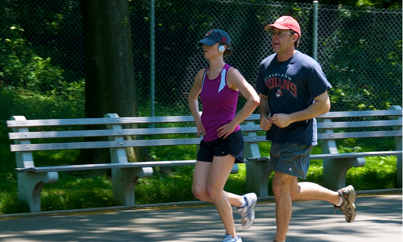 couple running