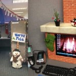 15 Cool Cubicle Decorating Ideas To Bring In Christmas Cheer