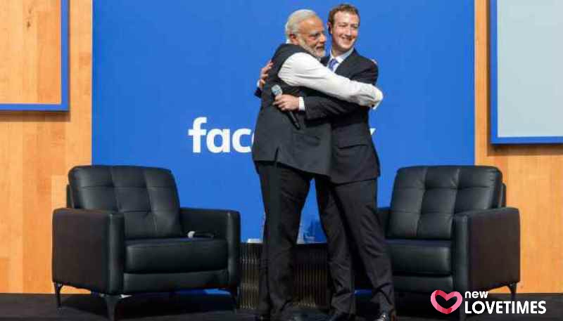 narendra modi and mark zuckerberg1