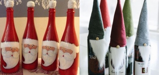 wine bottle decorations_New_Love_Times