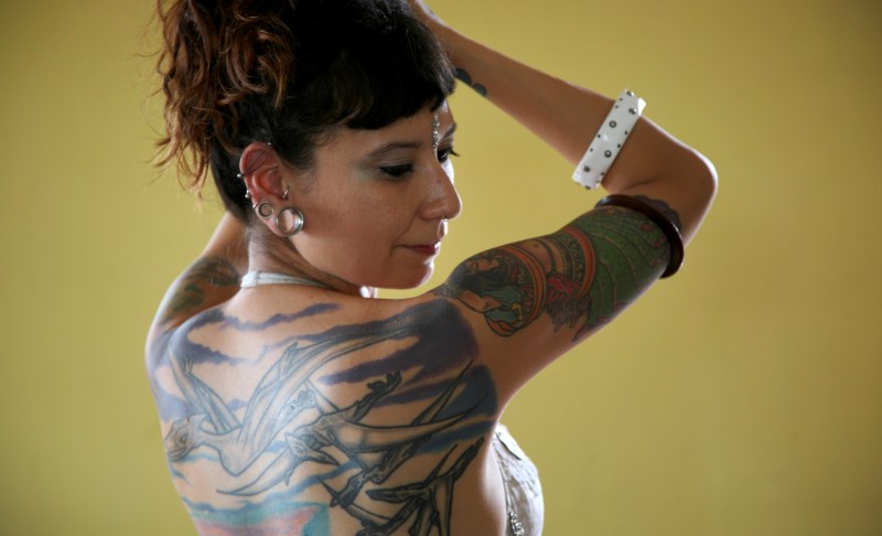 woman with a tattoo_New_Love_Times