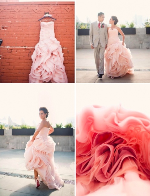 pink wedding dresses_New_Love_Times