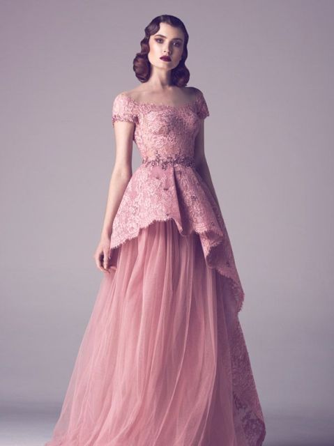 pink wedding dresses_New_Love_Times