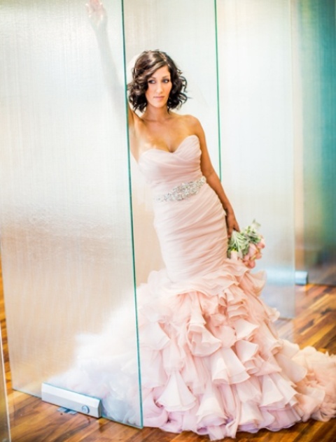 pink wedding dresses_New_Love_Times