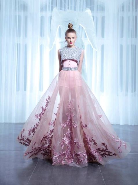 pink wedding dresses_New_Love_Times