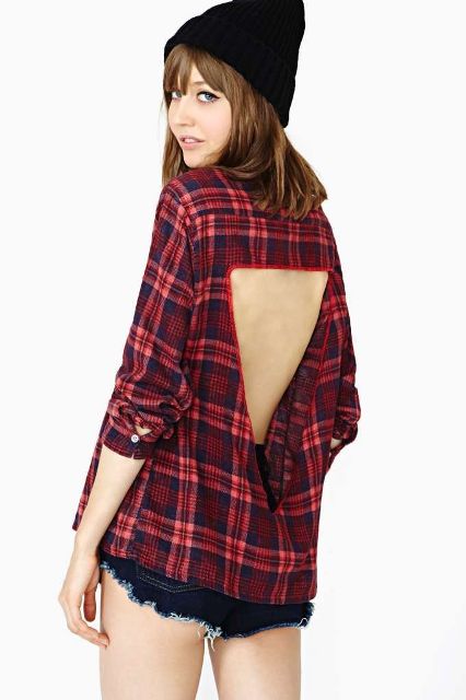 plaid flannel shirt_New_Love_times