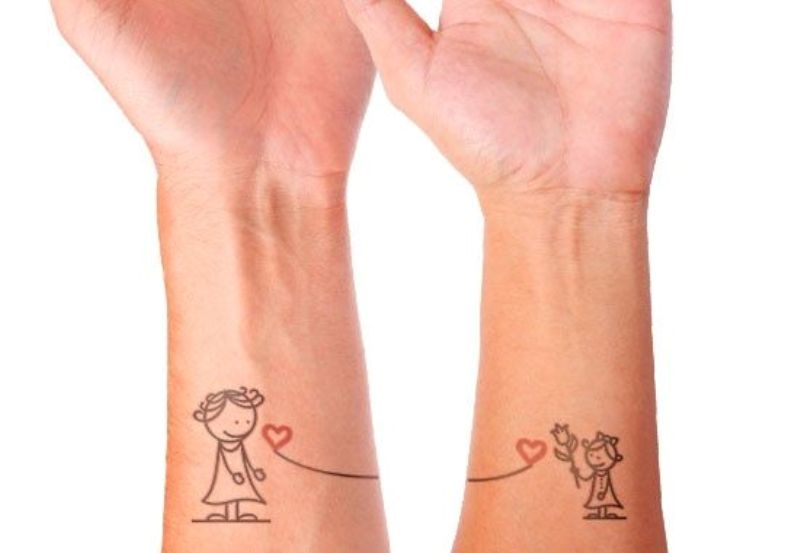 mother daughter tattoos_New_Love_Times