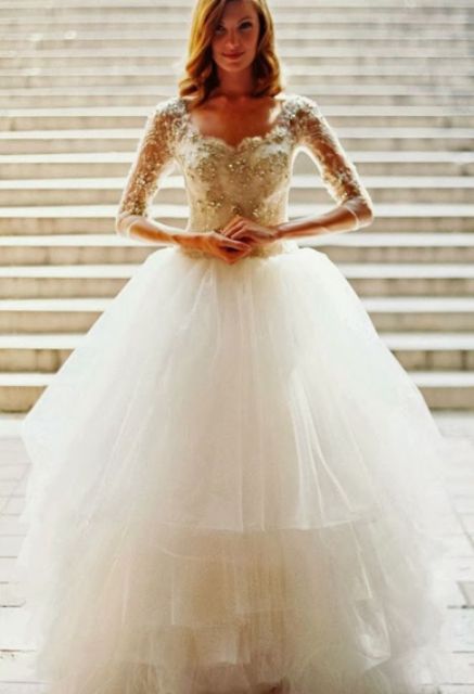 modest wedding dresses_New_Love_Times