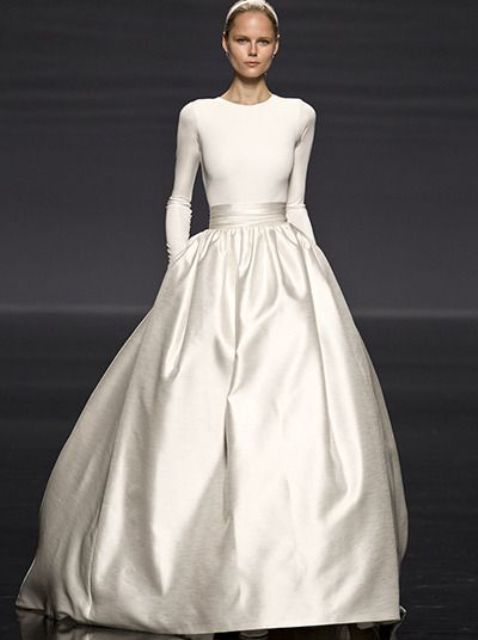 modest wedding dresses_New_Love_Times