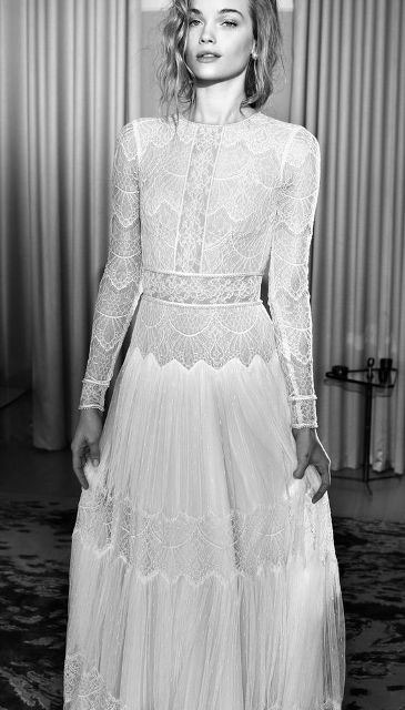 modest wedding dresses_New_Love_Times