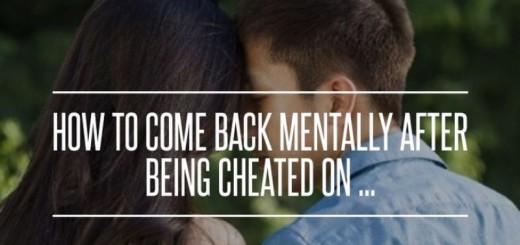 being cheated on