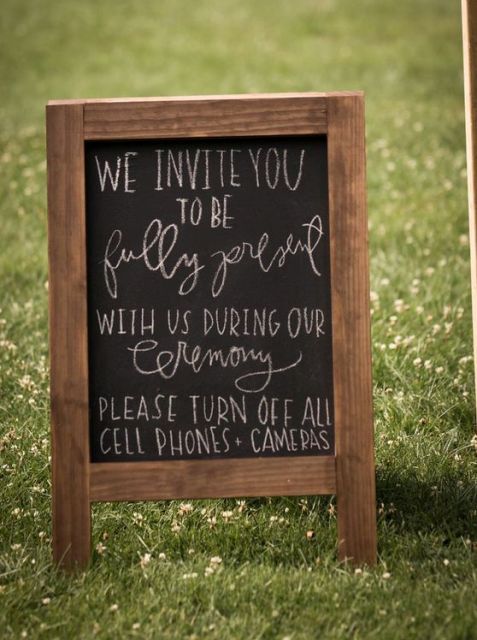 unplugged wedding signs_New_Love_Times