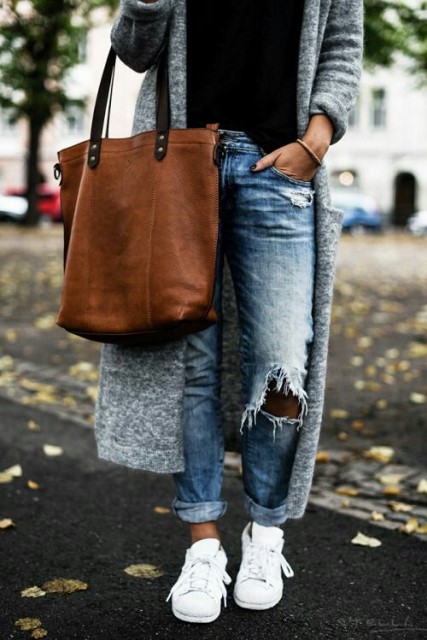 how to wear boyfriend jeans_New_Love_Times