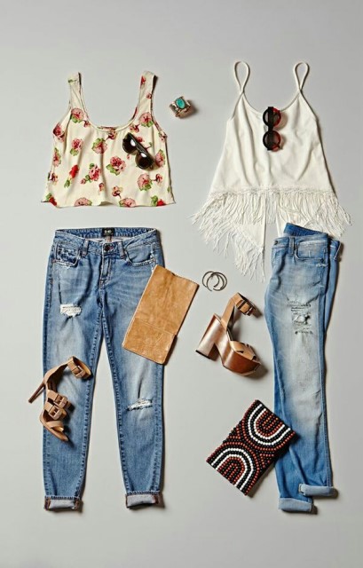 how to wear boyfriend jeans_New_Love_Times