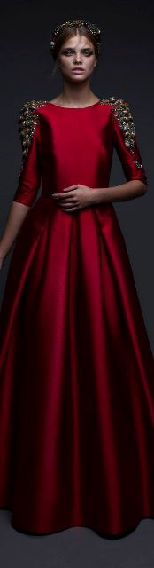 red wedding dresses_New_Love_Times