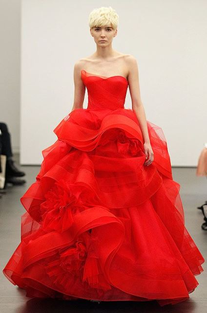 red wedding dresses_New_Love_Times