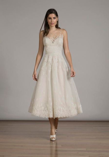 tea-length wedding dresses_New_Love_Times