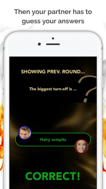 ipassion app page showing the 'prizes' at the end of the game_New_Love_Times