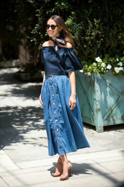 how to wear a denim skirt_New_Love_Times