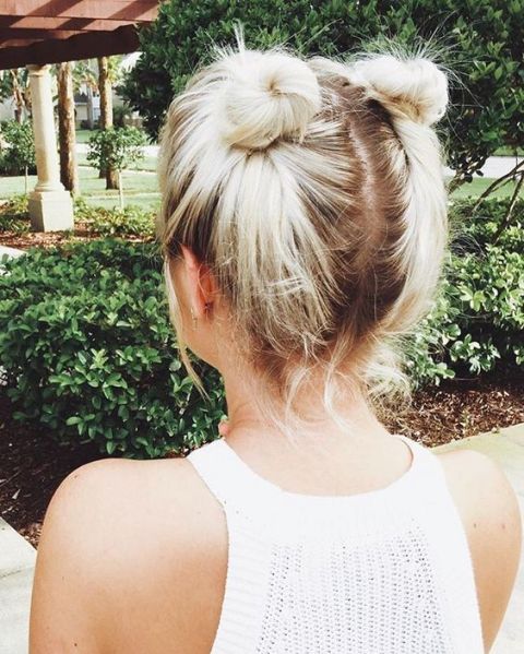 double bun hairstyles_New_Love_Times