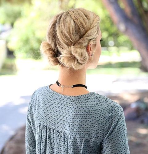 double bun hairstyles_New_Love_Times