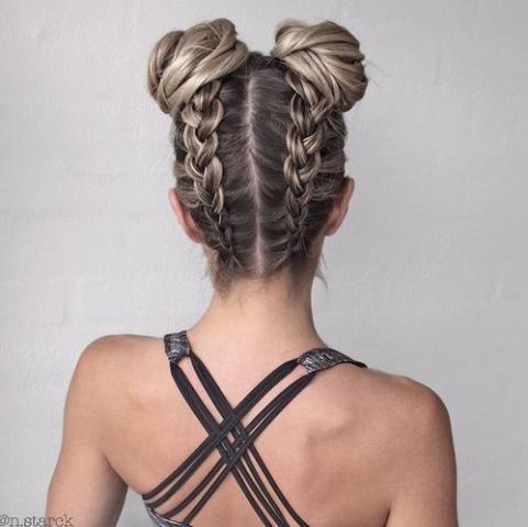 double bun hairstyles_New_Love_Times