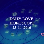 #AstroSpeak Daily Love Horoscope For 23rd November, 2016