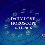 #AstroSpeak Daily Love Horoscope For 4th November, 2016