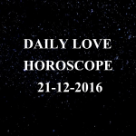 #AstroSpeak Daily Love Horoscope For 21st December, 2016