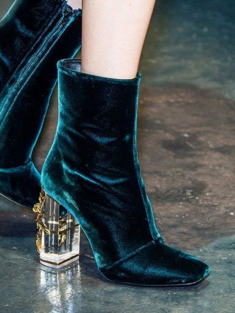 chunky heel boots_New_Love_Times