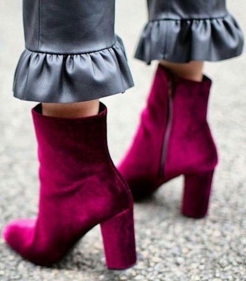 chunky heel boots_New_Love_Times