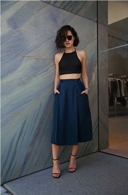 how to wear a crop top_New_Love_Times