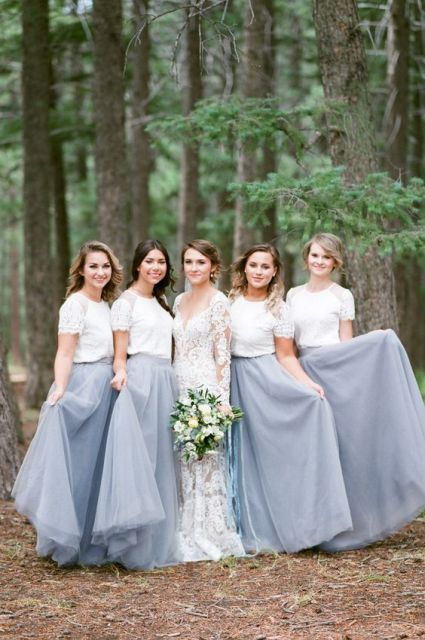 two piece bridesmaid dresses_New_Love_Times