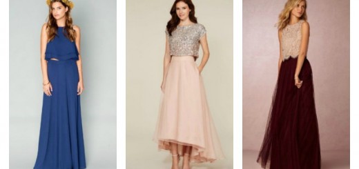 two piece bridesmaid dresses_New_Love_Times