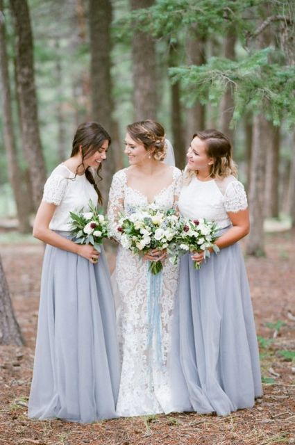 two piece bridesmaid dresses_New_Love_Times