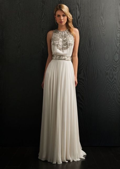 halter neck wedding dresses_New_Love_Times