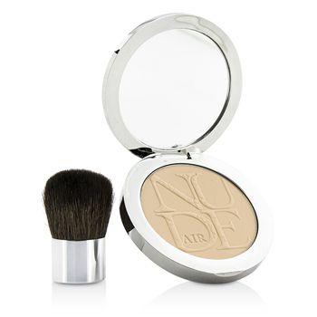 Diorskin Nude Air Healthy Glow Invisible Powder (With Kabuki Brush)